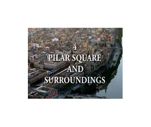 Plaza del Pilar en vídeo para audioguia