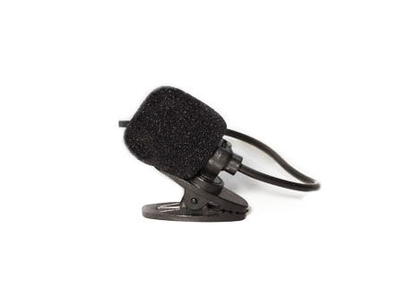 Micrófono de corbata para radioguia - audífono - guiado de grupo - sistema whisper 